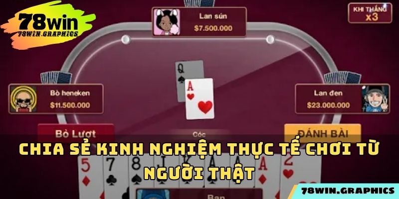 Chia sẻ kinh nghiệm thực tế chơi từ người thật
